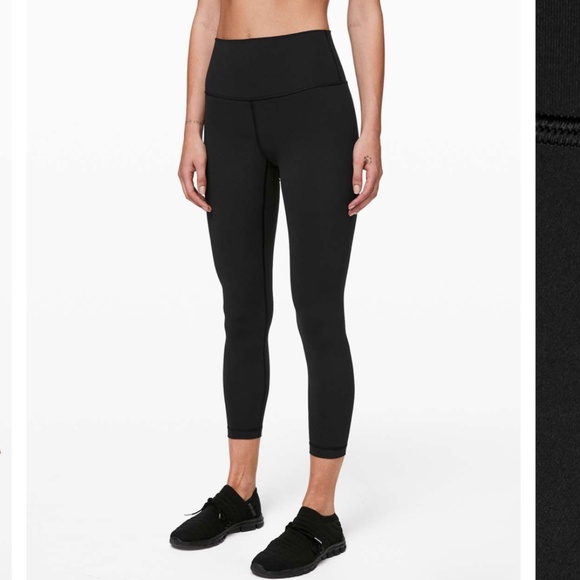 Lululemon Women's Black Wunder Under High Rise Tight Leggings Size 4 - Picture 1 of 12